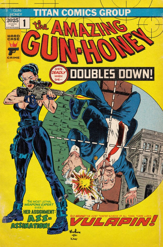 Gun Honey: Doubles Down #2 Cover G Nuno Pereira Homage Variant