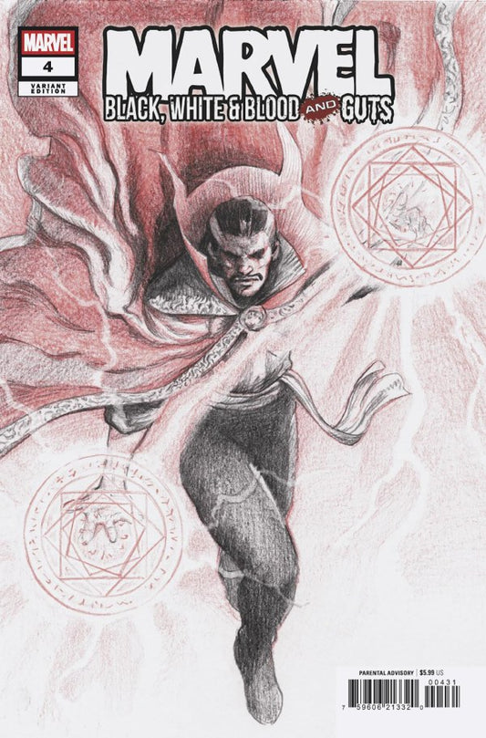 Marvel: Black, White & Blood and Guts #4 Mitsuhiro Arita Variant