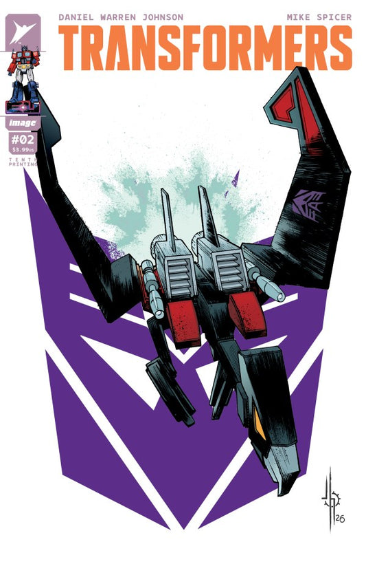 Transformers #2 10th Printing Jason Howard Laserbeak