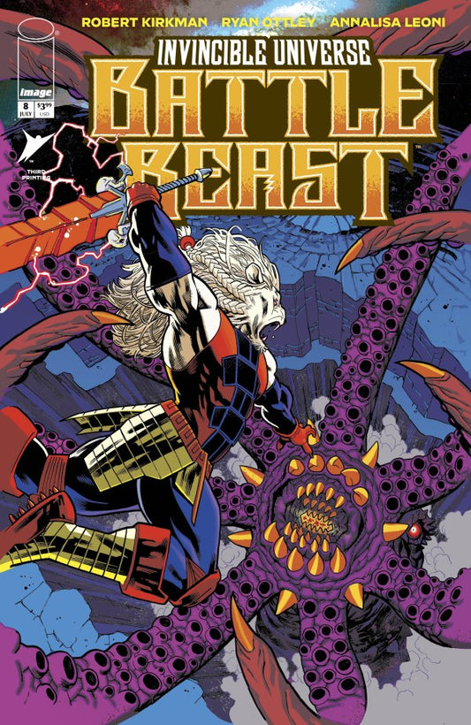 Invincible Universe: Battle Beast #8 3rd Printing Mike Hawthorne