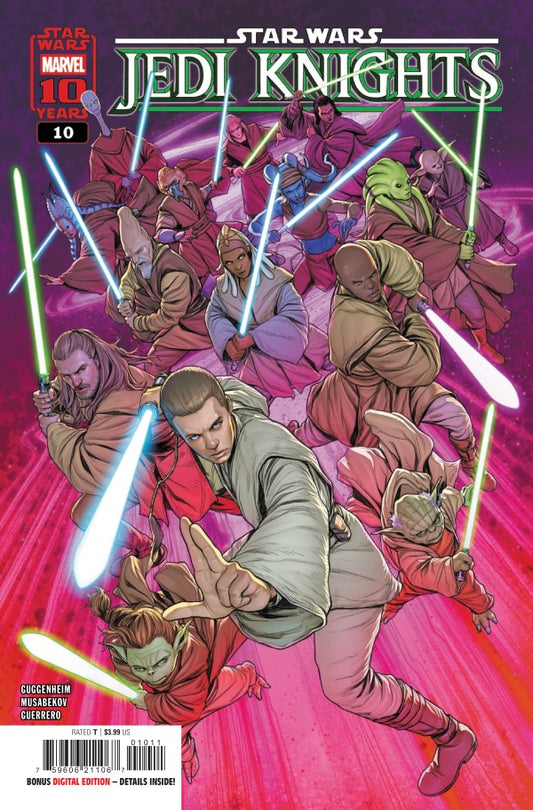 Star Wars: Jedi Knights #10 cvr A by Mark Paniccia