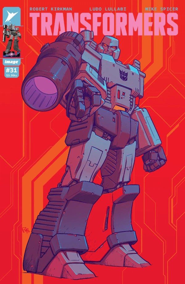 Transformers #31 Cover C Simon Parr Variant