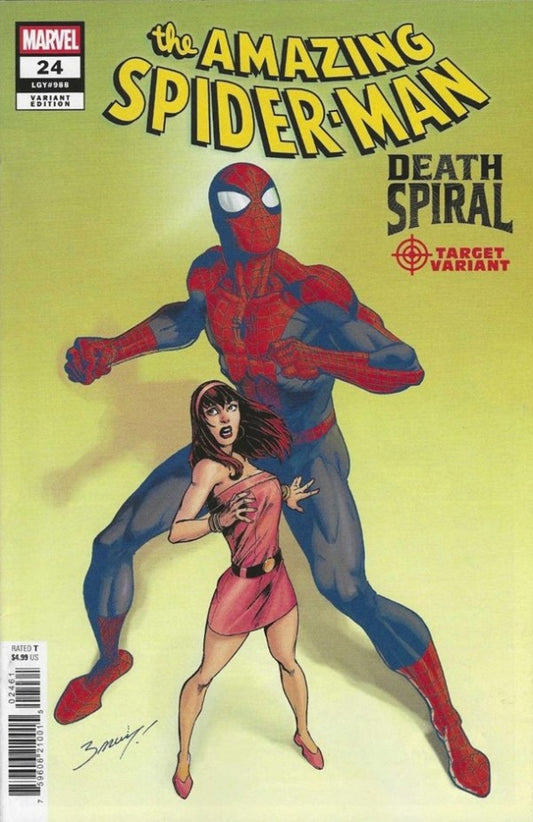 The Amazing Spider-Man #24 Mark Bagley Classified Target Variant