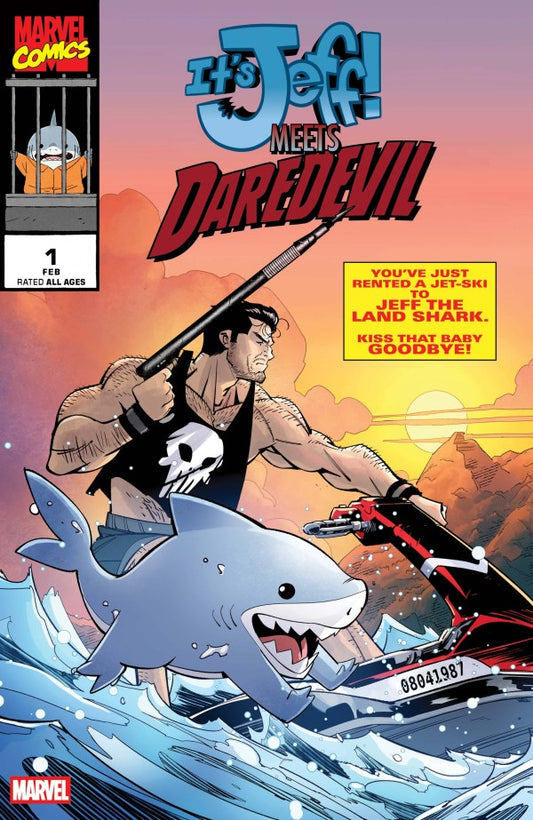 It's Jeff Meets Daredevil #1 Daniele Di Nicuolo Variant
