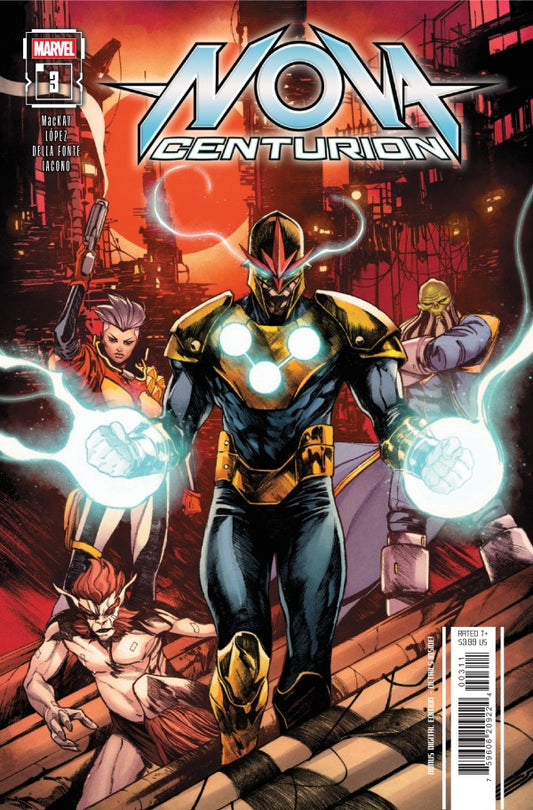 Nova: Centurion #3 cvr A by Alessandro Cappuccio