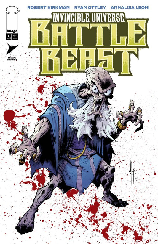 Invincible Universe: Battle Beast #5 2nd Printing Jason Howard