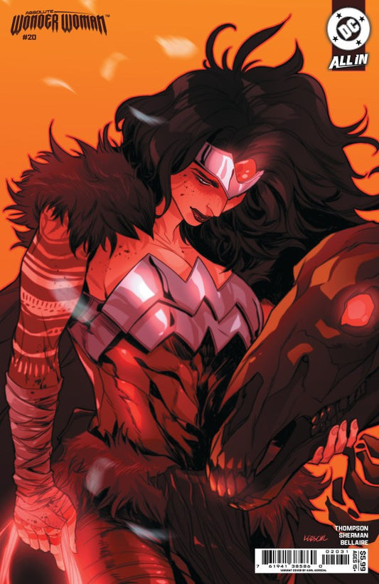 PRE ORDER: Absolute Wonder Woman #20 Cover C Karl Kerschl Variant