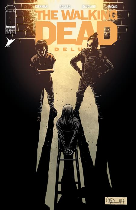 The Walking Dead Deluxe #135 Cover B Charlie Adlard Variant