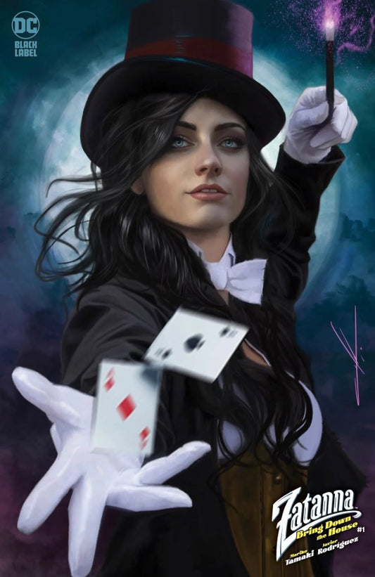 Zatanna: Bring Down The House #1 616 Comics / Fandom Comic Shop / Comic Traders Carla Cohen Minimal Trade Dress Variant
