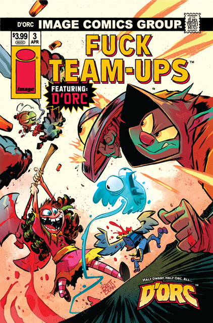 D'Orc #3 Cover D Brett Bean I Hate Fairyland Team Up