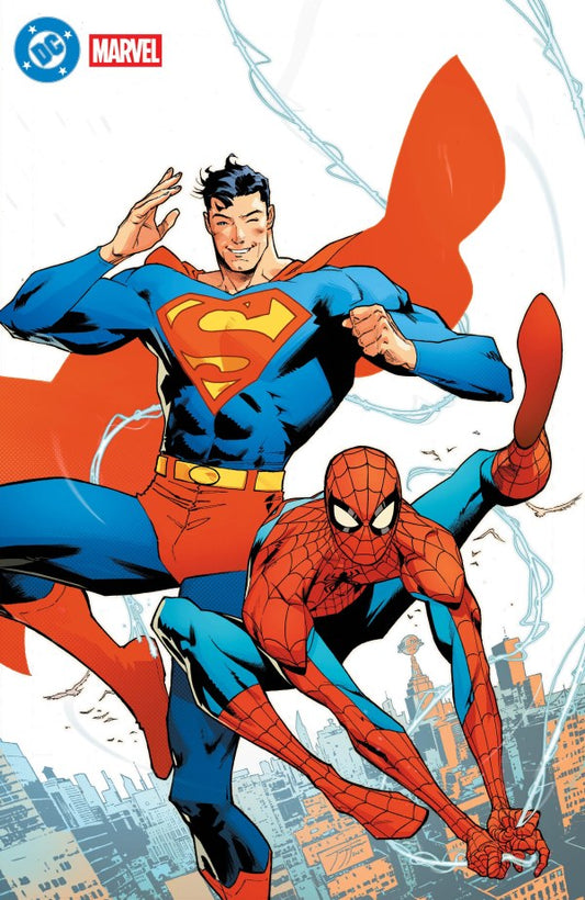 DC / Marvel: Superman / Spider-Man #1 Cover Y Jorge Jiménez Foil Virgin Variant