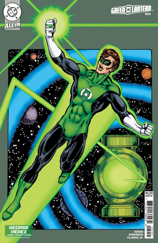Green Lantern #24 Cover D George Pérez Legacy Variant
