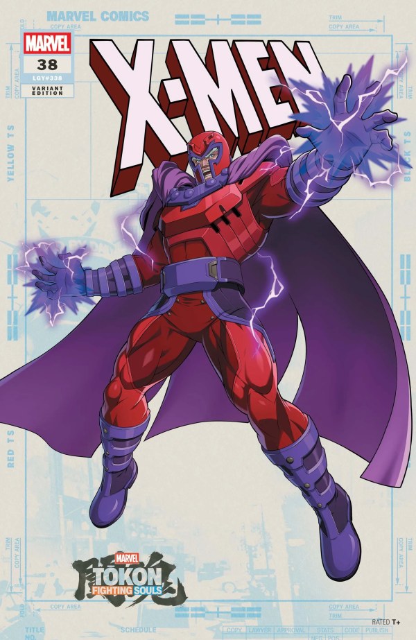 X-Men #38 Marvel Games Marvel Tōkon: Fighting Souls Variant