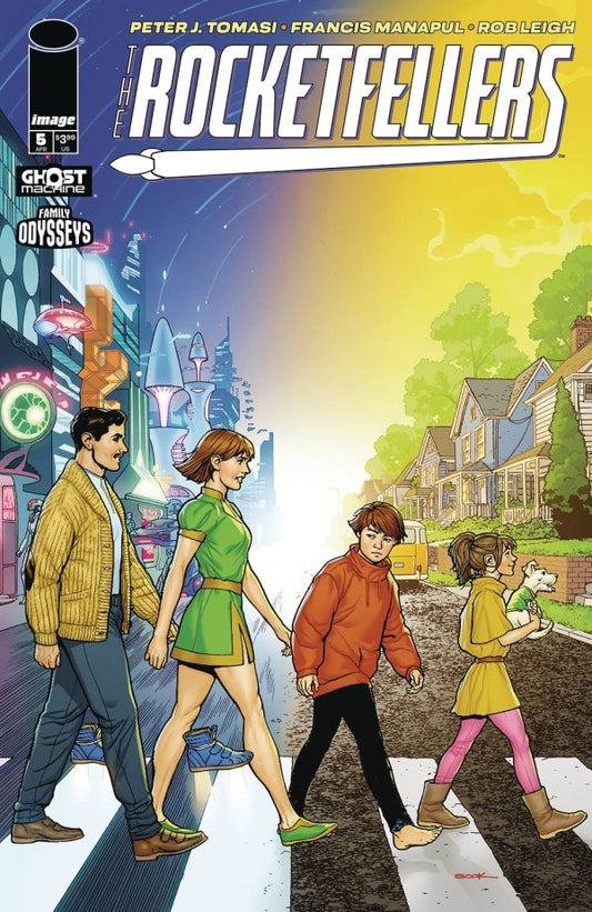 The Rocketfellers #5 Cover B Ryan Sook Variant