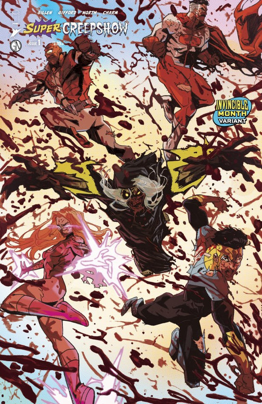 Super Creepshow #1 Cover E Rossi Gifford Invincible Team-Up Variant