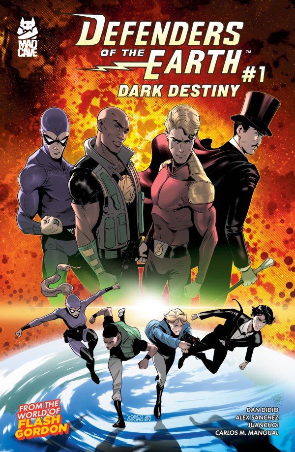 Defenders of the Earth: Dark Destiny #1 Cover B Vasco Georgiev Variant