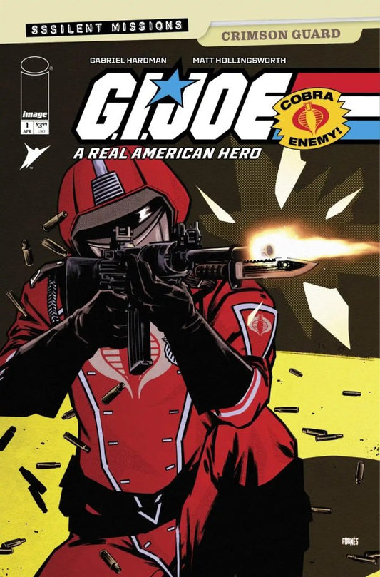 G.I. Joe: A Real American Hero – Sssilent Missions: Crimson Guard #1 Cover B Jorge Fornés Variant