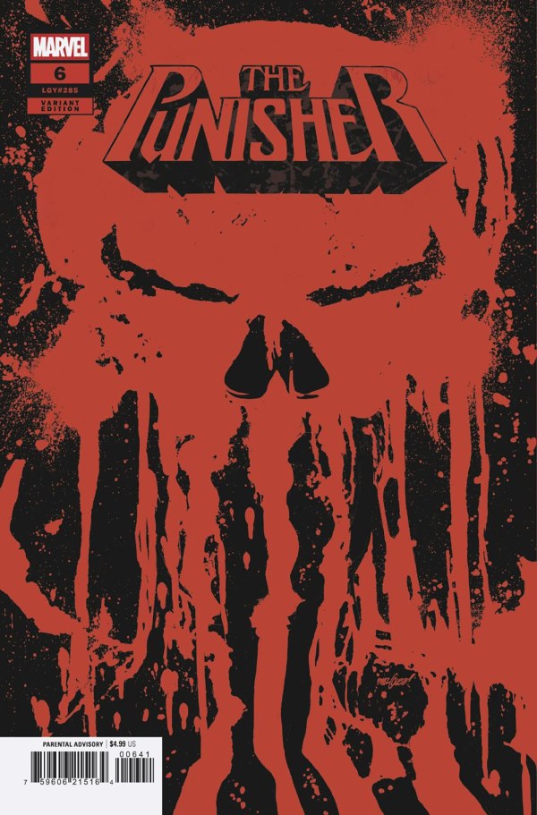 Punisher #6 David Marquez Skull Variant