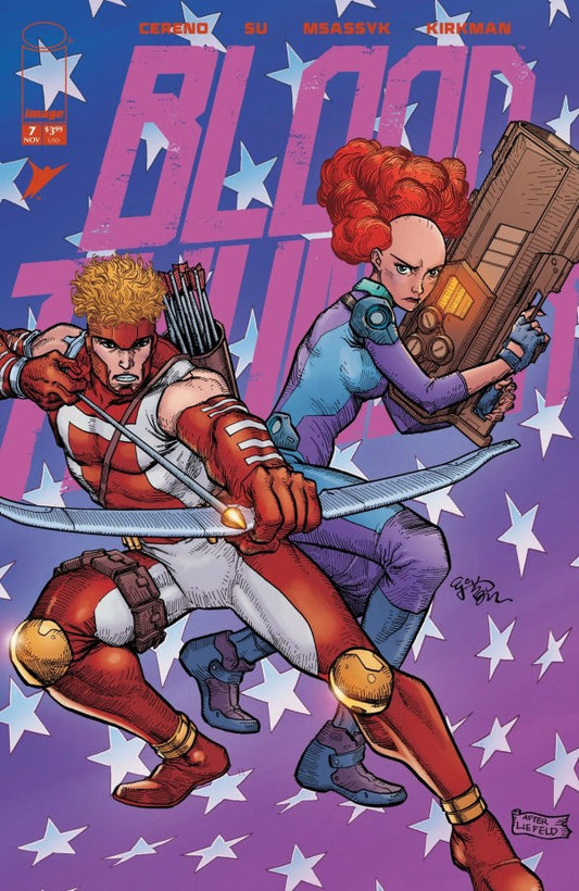 Blood & Thunder #7 Cover G E. J. Su Youngblood Team-Up Variant