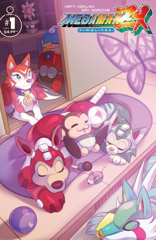 Mega Man ZX: Timelines #1 Cover C 1:5 Andrew Dickman Variant