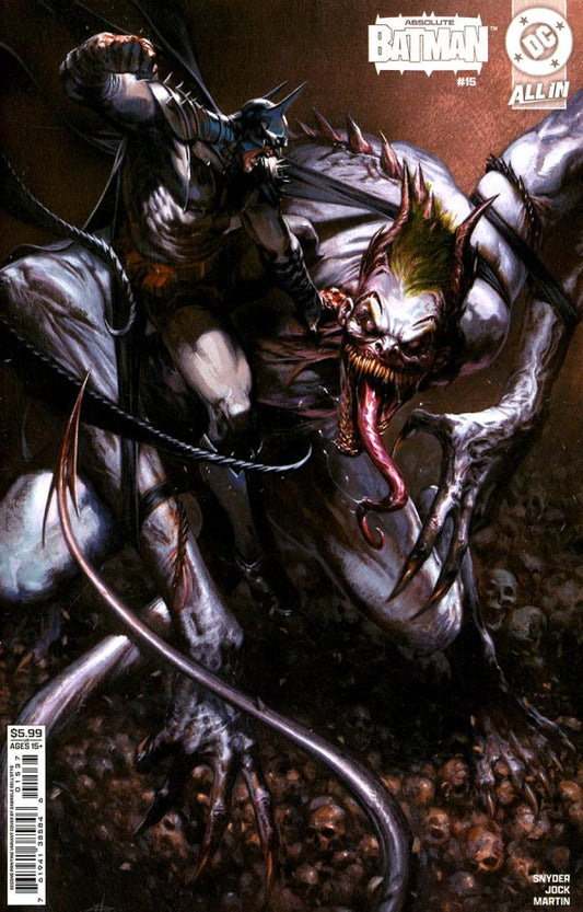 Absolute Batman #15 2nd Printing Gabriele Dell'Otto