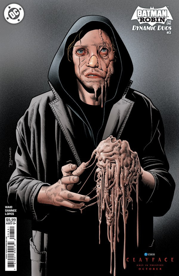 Batman and Robin: Year One – Dynamic Duos #3 Cover E Brian Bolland Clayface Movie Variant