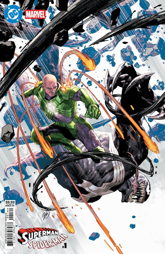 PRE-ORDER: DC / Marvel: Superman / Spider-Man #1 2nd Printing Yasmine Putri