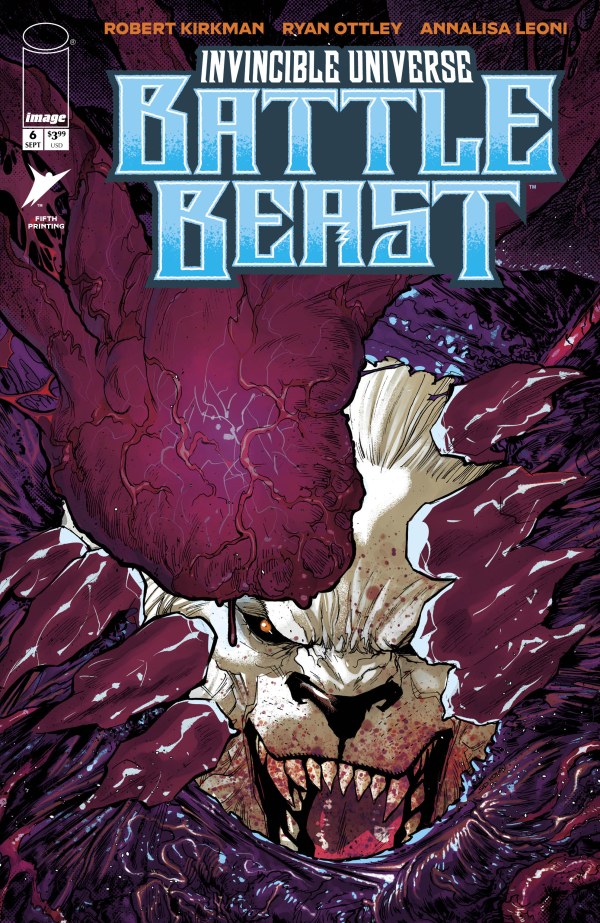 Invincible Universe: Battle Beast #6 5th Printing Sid Kotian