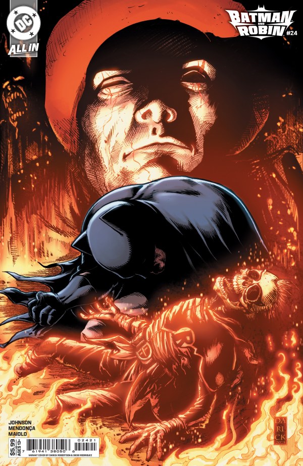 Batman and Robin #24 Cover B Darick Robertson Variant