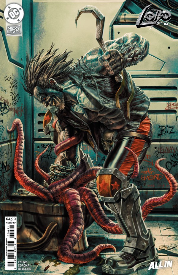 Lobo #4 Cover B Lee Bermejo Variant