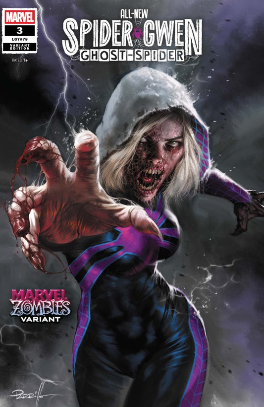 All-New Spider-Gwen: Ghost-Spider #3 Lucio Parrillo Marvel Zombies Variant