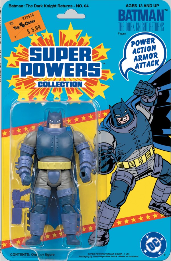 Batman: The Dark Knight Returns #4 Facsimile Edition 2026 Alex Saviuk Super Powers Action Figure Variant