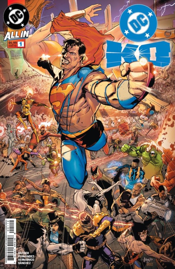 DC K.O. #1 2nd Printing Javier Fernández