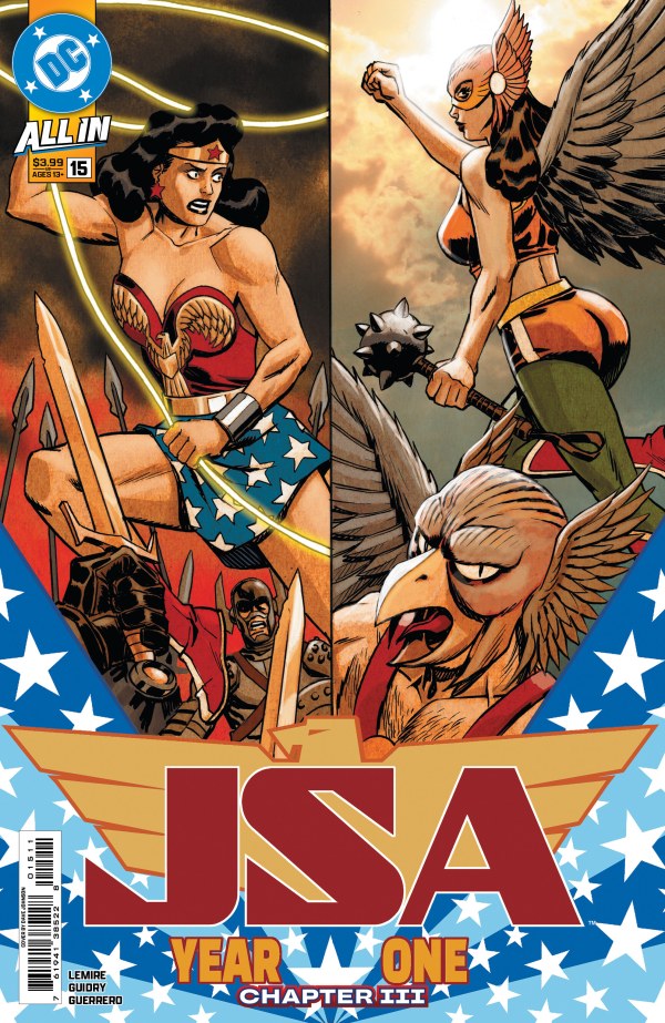 JSA #15 cvr A by Dave Johnson