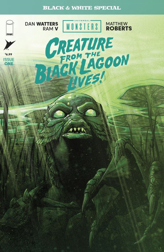 PRE ORDER: Universal Monsters: Creature from the Black Lagoon Lives! Black & White Special #1