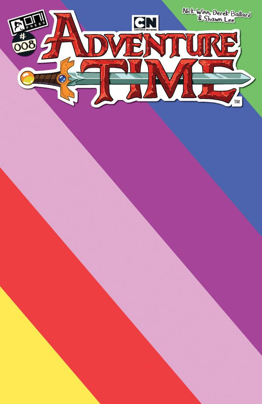 Adventure Time #8 Cover C Lady Rainicorn Rainbow Blank Variant