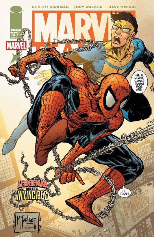 Marvel Team-Up Facsimile Edition #14 Cover D Todd McFarlane Variant