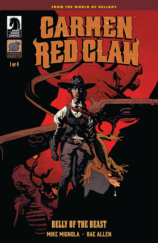 Carmen Red Claw: Belly of the Beast #1 Cover B Mike Mignola Variant