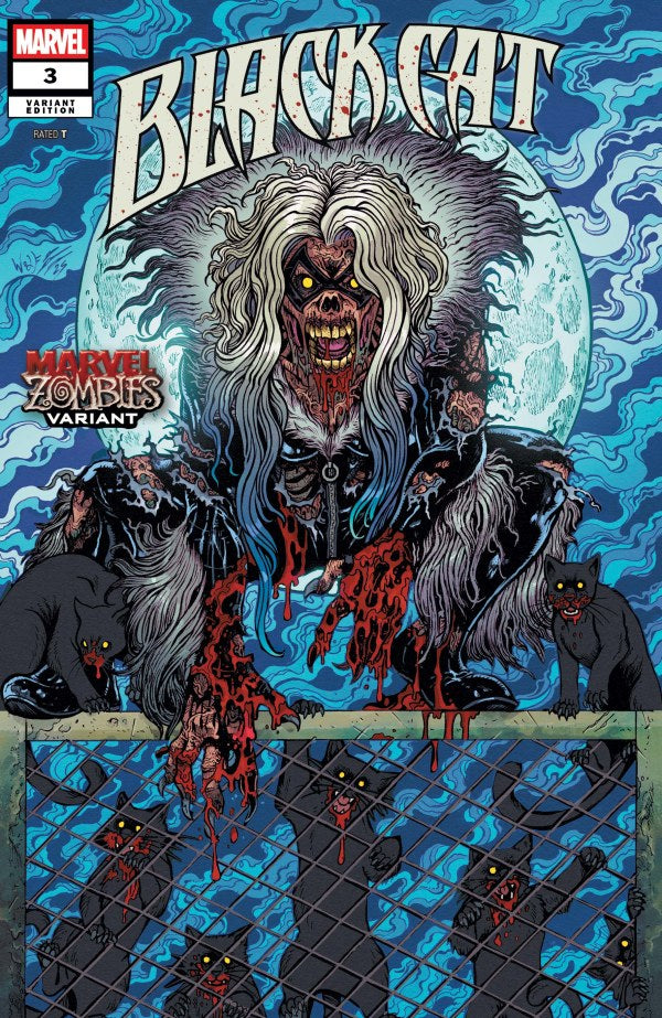Black Cat #3 Maria Wolf Marvel Zombies Variant