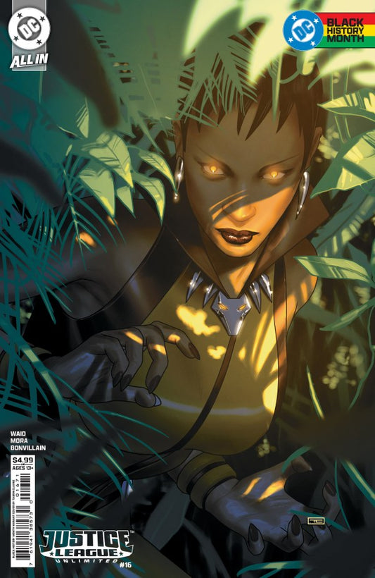 Justice League Unlimited #16 Cover G Taurin Clarke Black History Month Variant