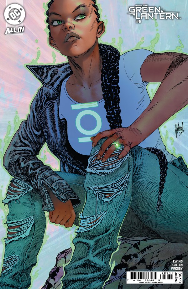 Absolute Green Lantern #9 Cover B Guillem March Variant