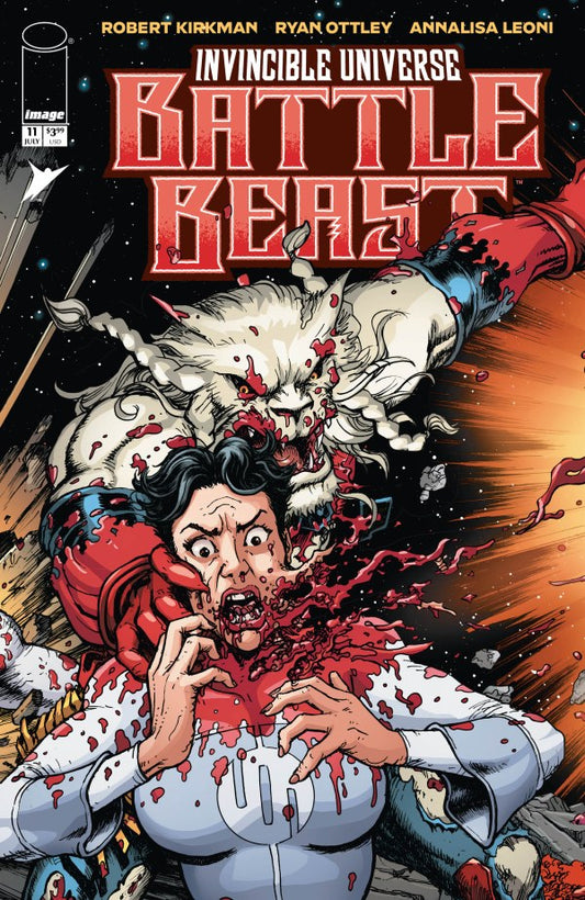 Invincible Universe: Battle Beast #11 Cover C 1:10 Chris Burnham Connecting Variant
