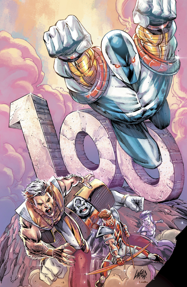Youngblood #100 Cover I Rob Liefeld Foil Virgin Variant