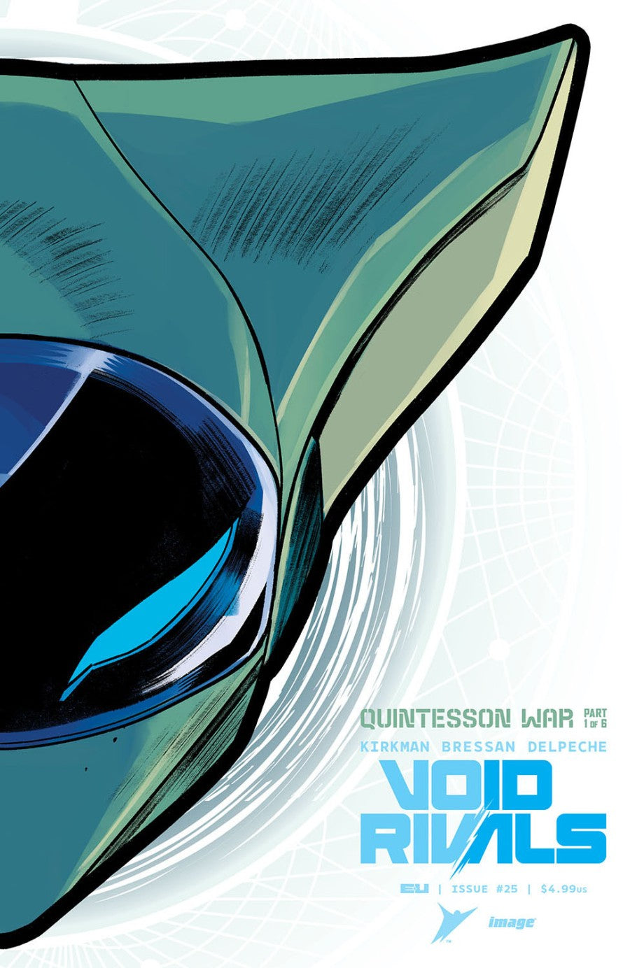 Void Rivals #25 Cover J Andrea Milana Solila Mask Wraparound Die-Cut Foil Variant