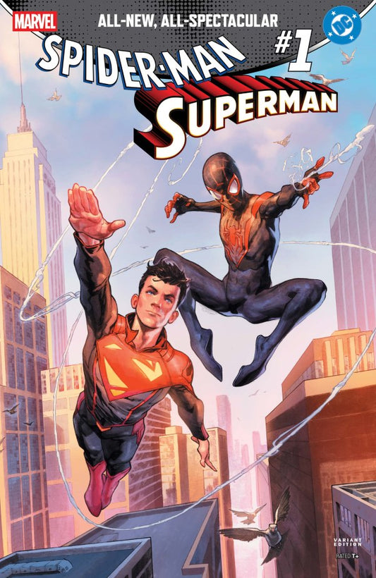MARVEL/DC: SPIDER-MAN/SUPERMAN #1 JEROME OPENA VARIANT