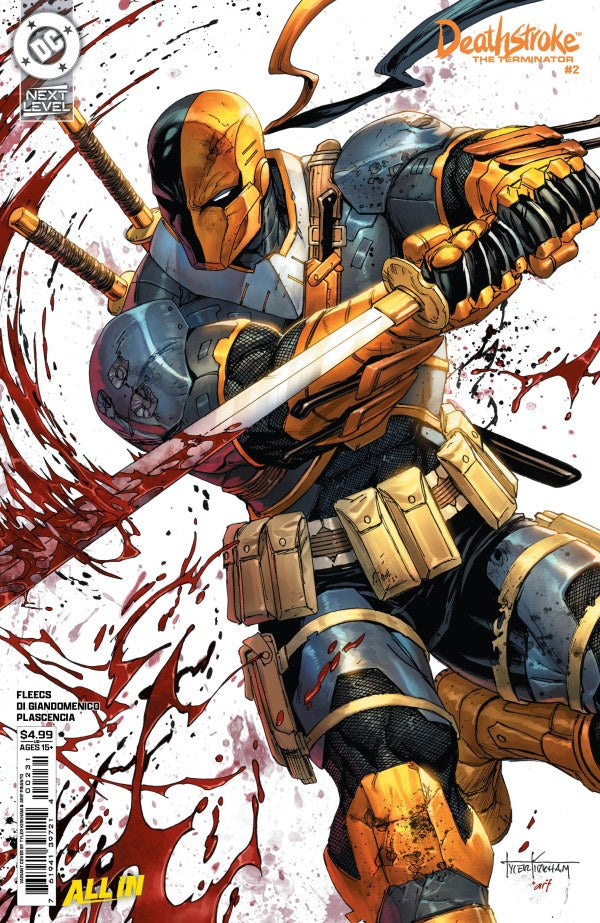 Deathstroke: The Terminator #2 Cover C Tyler Kirkham Variant