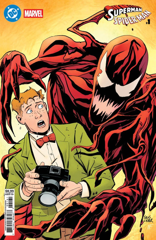 DC / Marvel: Superman / Spider-Man #1 Cover F Steve Lieber Variant