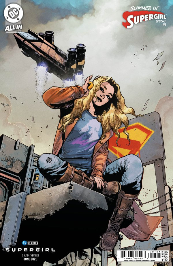 Summer of Supergirl Special #1 Cover D Mahmud Asrar Supergirl Movie Variant