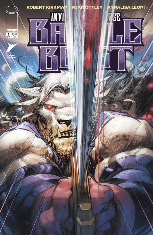 Invincible Universe: Battle Beast #2 5th Printing Howard Porter