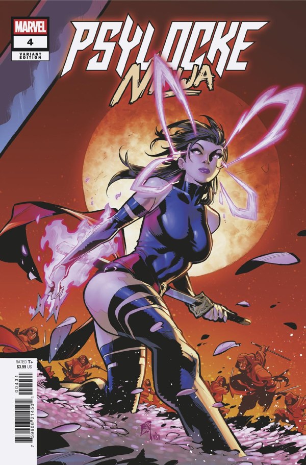 Psylocke: Ninja #4 Carlos Fabian Villa Psylocke Variant